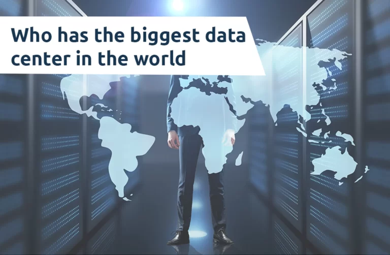 Who has the biggest data center in the world